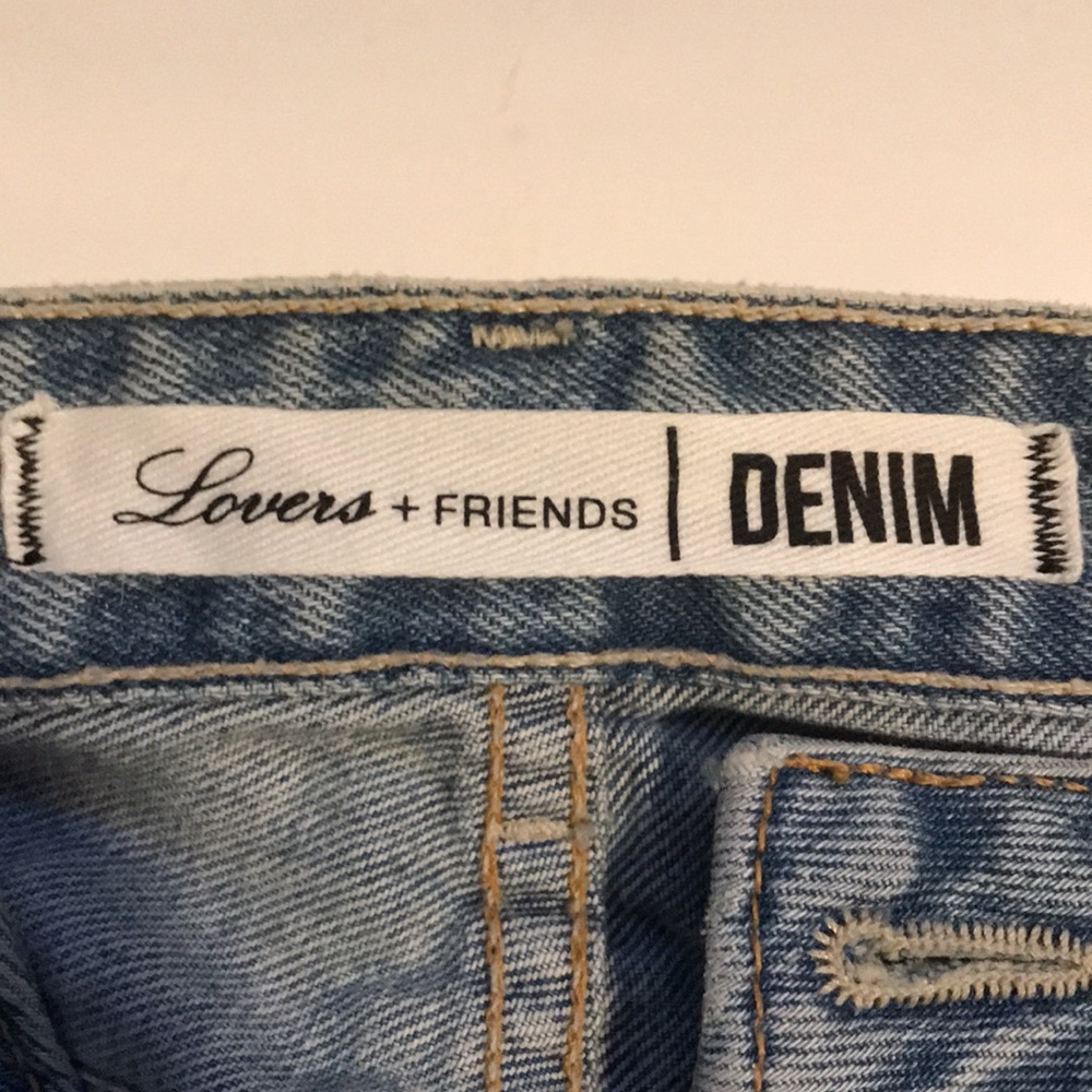 Lovers + friends denim size 28 new with tag